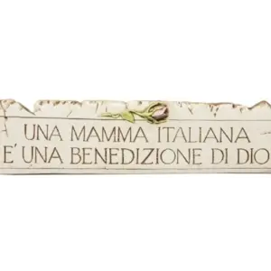 Italian Mom Wall Plaque - Handmade in USA