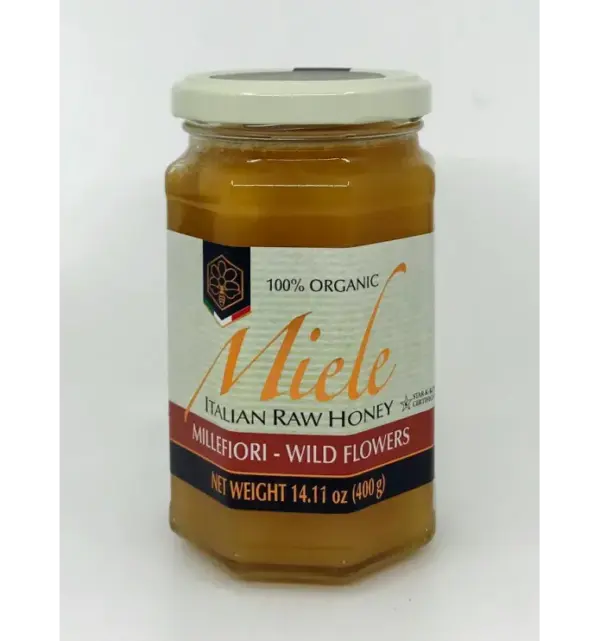 Italian Organic Wildflower Raw Honey - Adi Apicoltura - 400g - Image 2