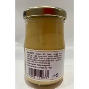 Jimmy Black Truffle Mustard 3.5 oz - Gourmet Truffle Infused Condiment