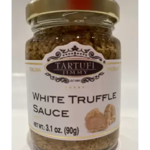 Jimmy Tartufi White Truffle Sauce 3.1 oz - Gourmet Pasta Topping