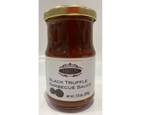 Jimmy's Black Truffle BBQ Sauce - 7 oz Gourmet Grilling Glaze