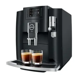 Jura E8 Automatic Coffee Machine Black - Compact & User-Friendly