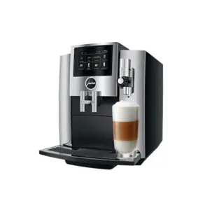 Jura S8 Chrome Automatic Espresso Machine with Coffee Grinder