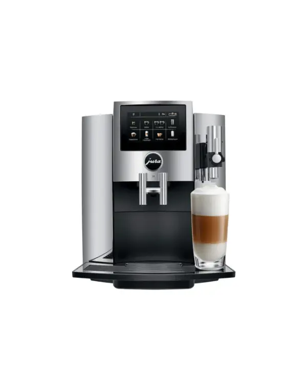 Jura S8 Chrome Automatic Espresso Machine with Coffee Grinder - Image 5
