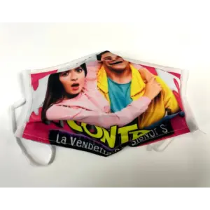Kids Face Masks for Girls - Me Contro Te Italian Made