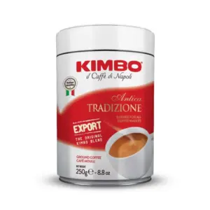 Kimbo Antica Italian Ground Espresso Coffee 250g Can