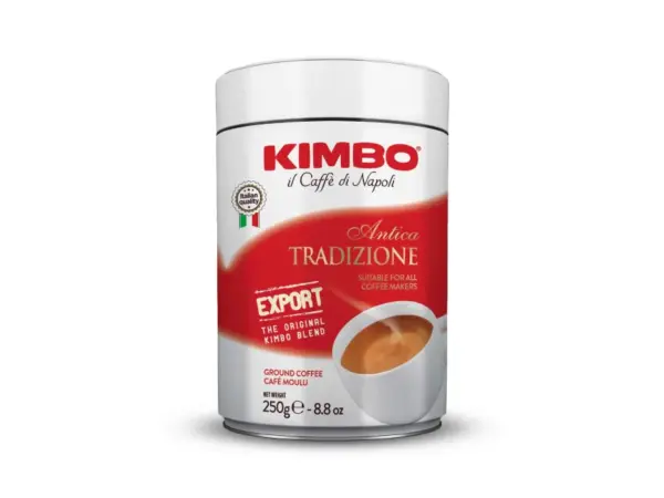 Kimbo Antica Italian Ground Espresso Coffee 250g Can