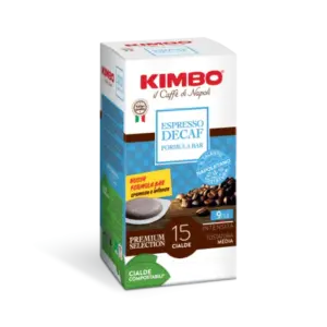 Kimbo Decaf Espresso E.S.E. Pods - 15 Count