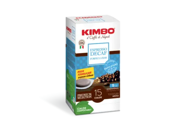 Kimbo Decaf Espresso E.S.E. Pods - 15 Count