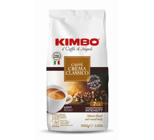 Kimbo Espresso Crema Classico Whole Bean Coffee - 2.2lb Bag