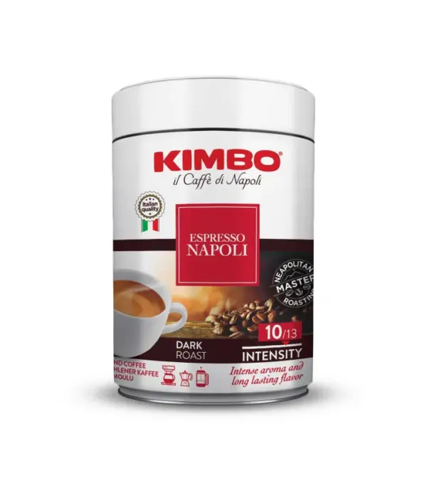 Kimbo Espresso Napoletano Ground Coffee 250g Can
