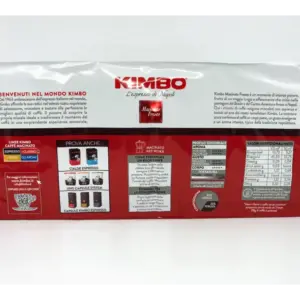 Kimbo Ground Coffee Macinato Fresco Dark Roast Brick Pack 4-Pack