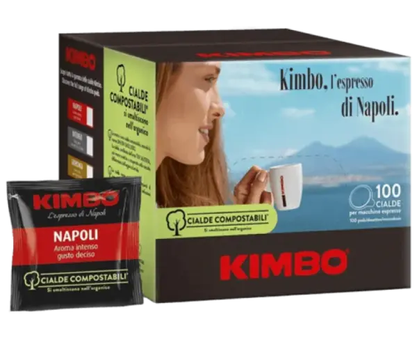 Kimbo Napoli Easy Serving Espresso Pods 100 Count - Image 2