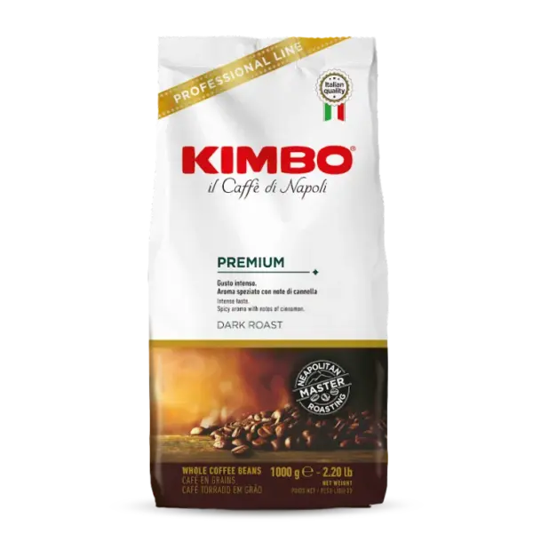 Kimbo Premium Espresso Whole Bean Coffee - 2.2lb Bag