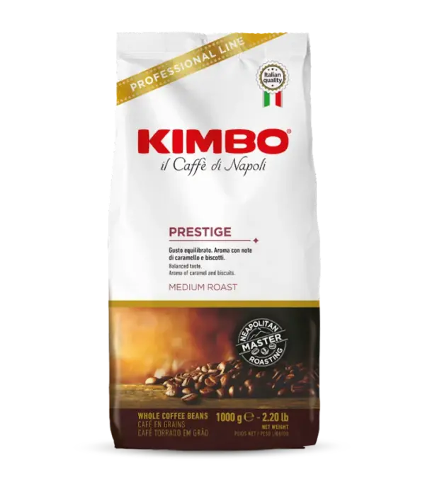 Kimbo Prestige Espresso Whole Bean Coffee 2.2lb Bag