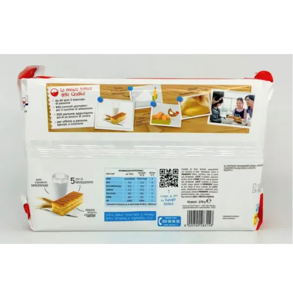 Kinder Brioss Milk-Filled Snacks, 10 Pack - Image 2