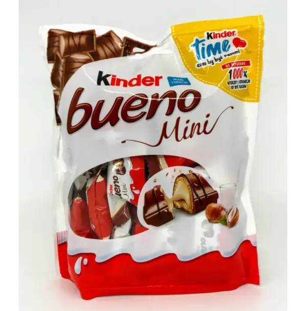 Kinder Bueno Mini Chocolate Bars Bag 108g - Image 2