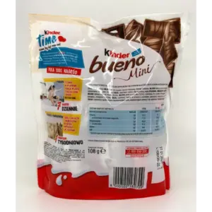 Kinder Bueno Mini Chocolate Bars Bag 108g