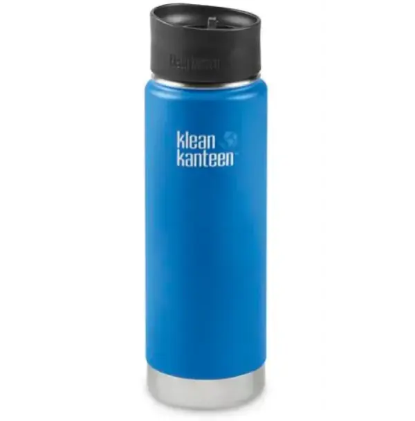 Klean Kanteen Insulated Water Bottle 20oz Blue Double-Wall Vacuum