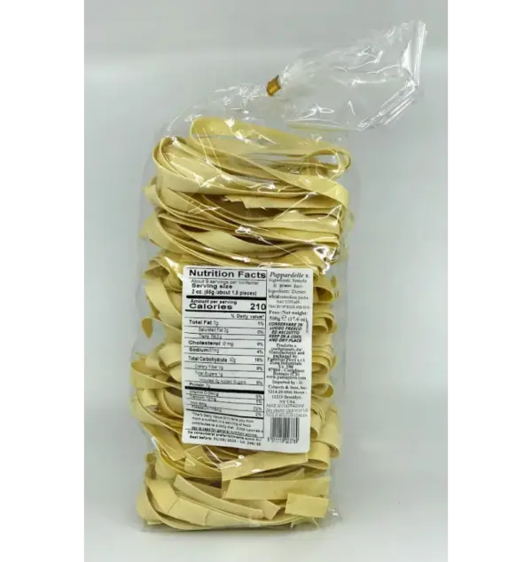 La Bottega Della Pasta Pappardelle Nest, Durum Wheat Semolina, 500g - Image 2