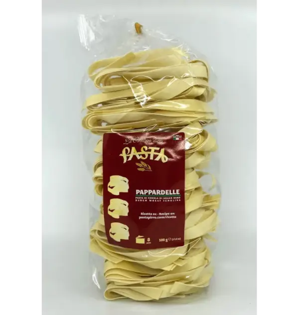 La Bottega Della Pasta Pappardelle Nest, Durum Wheat Semolina, 500g