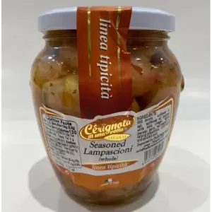 La Cerignola Seasoned Lampascioni Authentic Italian Bulbs 19.4 oz
