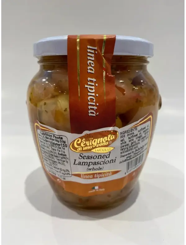 La Cerignola Seasoned Lampascioni Authentic Italian Bulbs 19.4 oz
