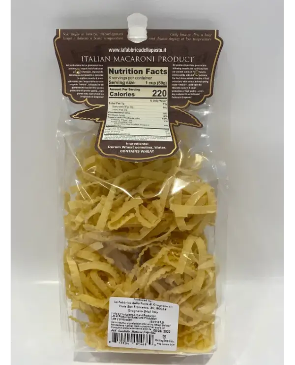 La Fabbrica Gragnano Tripoline Pasta 500g - Authentic Italian - Image 2