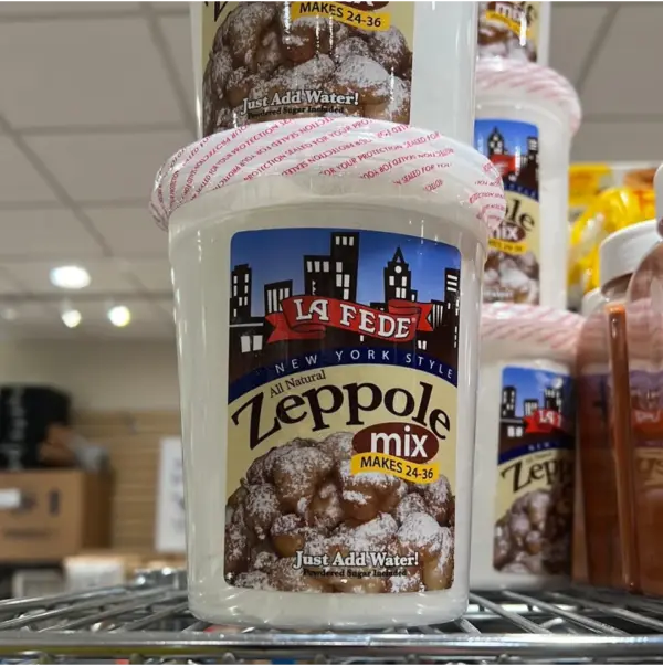 La Fede Zeppole Mix 1.25 lb - Authentic Italian Pastry Dough