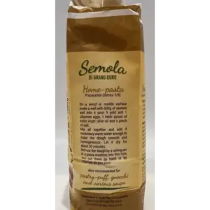 La Grande Ruota Semolina Flour - Durum Wheat Pasta Flour - 35.2 oz