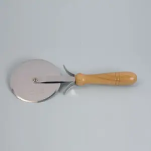 Large Pizza Cutter Wheel - Extra Wide Blade for Easy Slicing