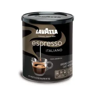 Lavazza 100% Arabica Pre-ground Espresso Coffee, 250g