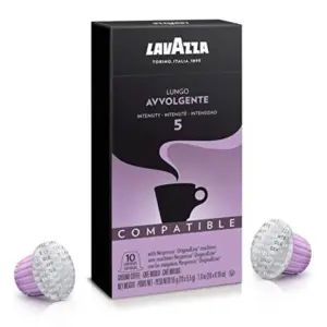 Lavazza Avvolgente Lungo Intensity 5 Nespresso Capsules 10 Pack