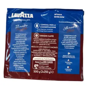 Lavazza Cream e Gusto Gusto Ricco Coffee, 2-Pack 8.8oz Bricks