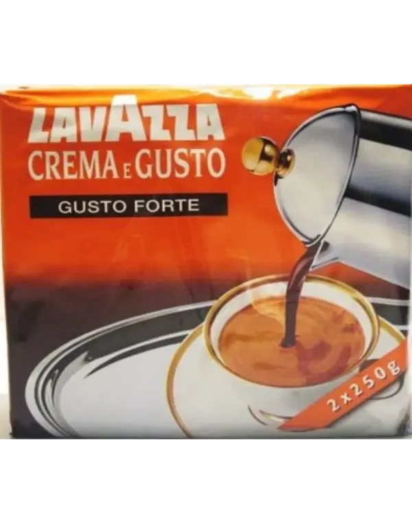 Lavazza Crema e Gusto Forte Espresso Double Pack 2x 8.8 oz