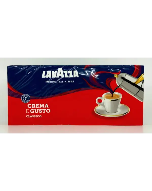Lavazza Crema e Gusto Pre-Ground Coffee 4-Pack 1kg Total