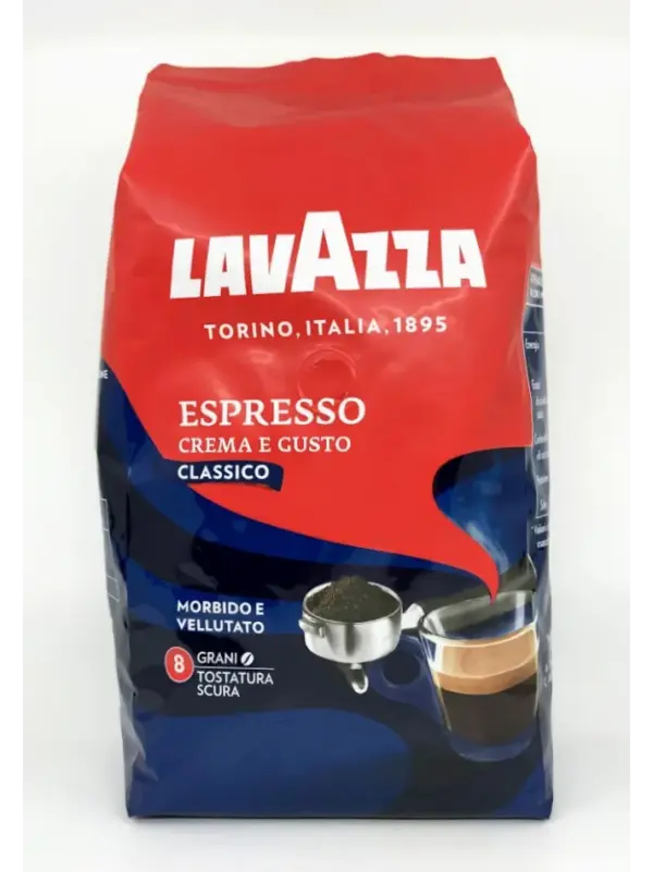 Lavazza Crema Gusto Espresso Coffee Beans 2.2lb Bag Rich Italian Blend - Image 2