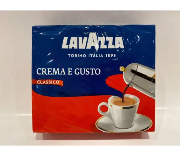 Lavazza Crema & Gusto Ground Espresso Coffee - Classic Blend Twin Pack 500g - Image 2