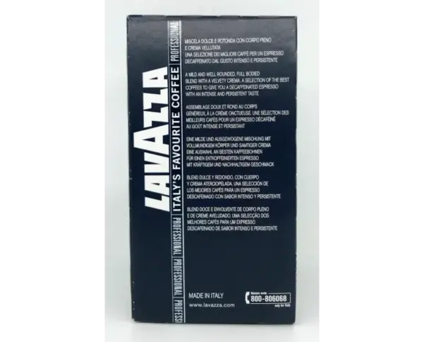 Lavazza Decaf Coffee Pods ESE Compatible 18 Count
