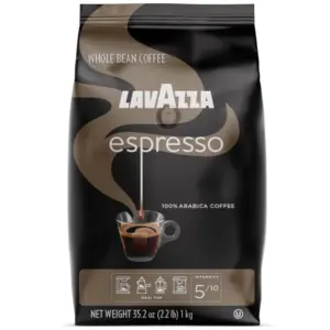 Lavazza Espresso Beans 100% Arabica Whole Bean Coffee 5lb Bag