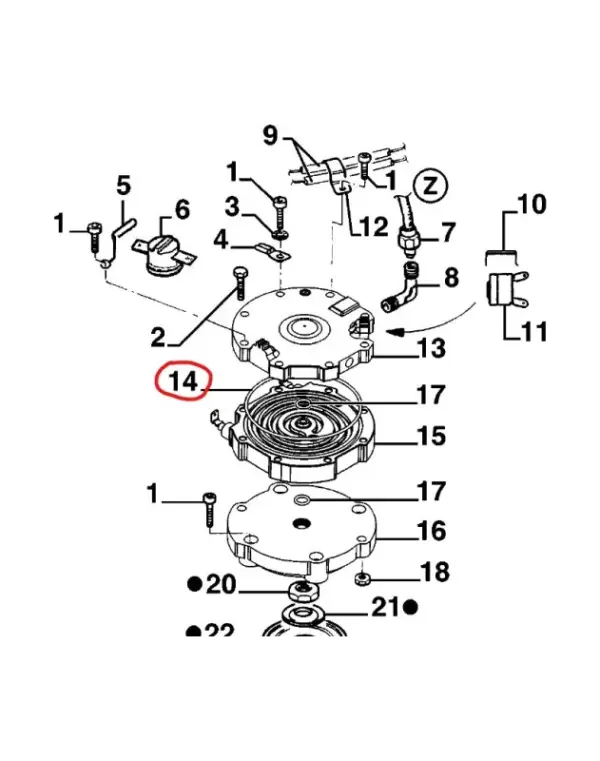 Lavazza Espresso Point Boiler Gasket Replacement Part
