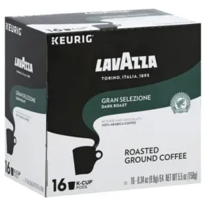Lavazza Gran Selezione Dark Roast K-Cup Pods 5.5oz for Keurig