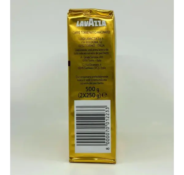 Lavazza Oro Gold Ground Espresso Double Pack 2x250g - Image 2