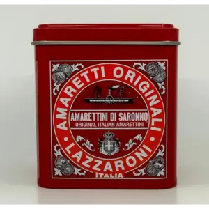 Lazzaroni Authentic Saronno Amaretti Cookies Tin 125g