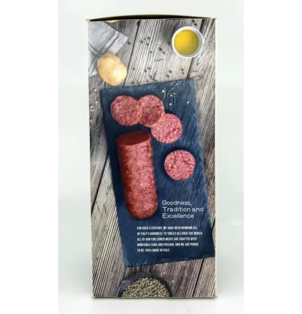 Levoni Cooked Cotechino Sausage 17.5 oz - Ready to Eat Italian Pork