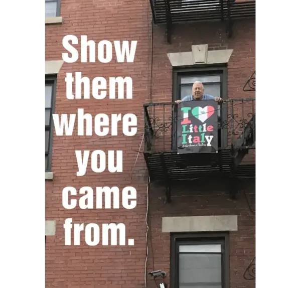 Little Italy Vinyl Banner 24x36 - Decorative Outdoor Sign