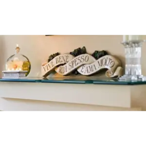 Live Well Laugh Often Love Much Italian Wall Art Decor
