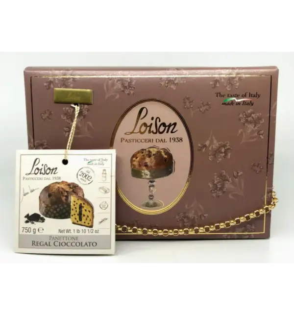 Loison Chocolate Panettone Italian Christmas Cake 750g