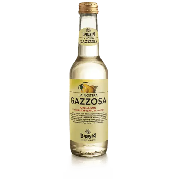 Lurisia Gazzosa Italian Sparkling Drink - 4 Pack 275ml Bottles