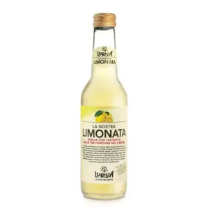 Lurisia Limonata Italian Soda 4-Pack 275ml Glass Bottles